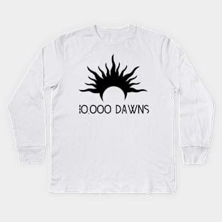 10,000 Dawns: Dawn Symbol Kids Long Sleeve T-Shirt